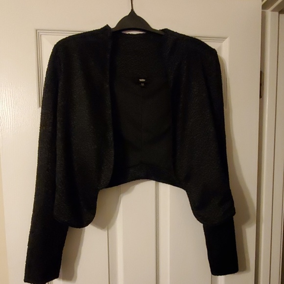 MINI LACE PRINTED BLAZER - Picture 1 of 4